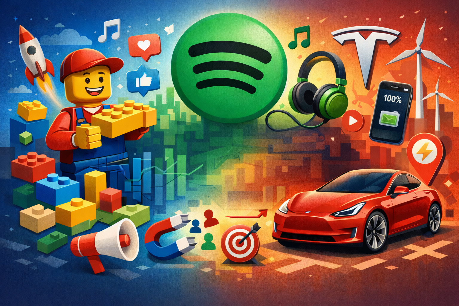LEGO. Spotify. Tesla. What These Brands Teach Us About Modern Marketing