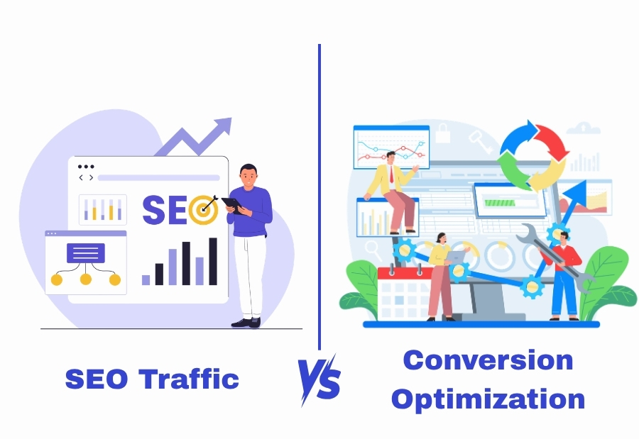 SEO Traffic vs Conversion Optimization — Which Should Startups Prioritize First?