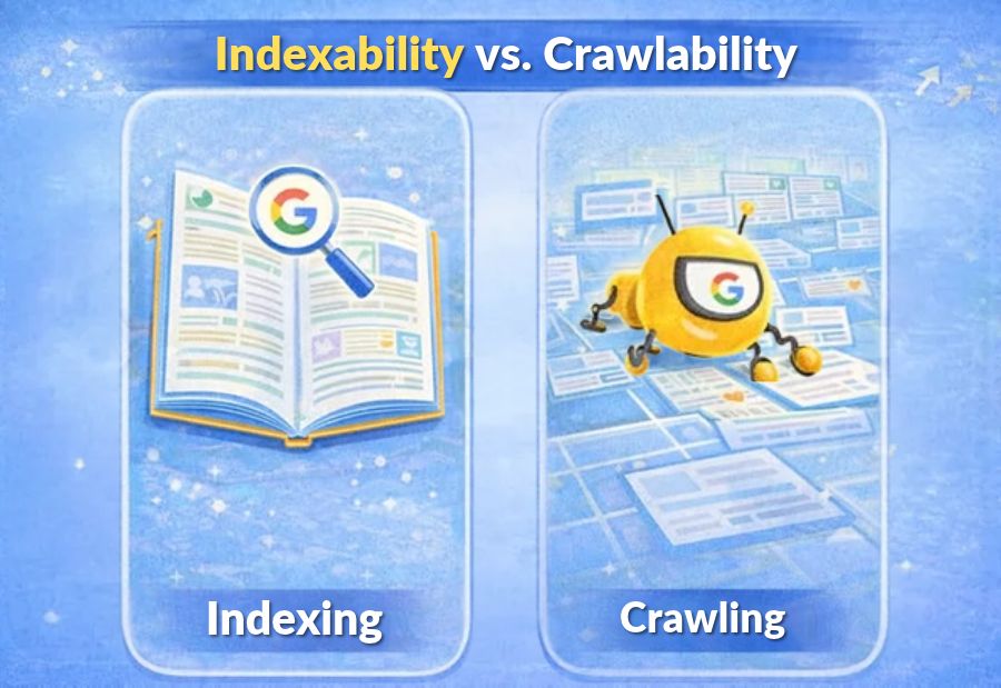 Indexability vs. Crawlability: Understanding Two Important Technical SEO Concepts